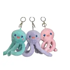 GENERICO - Llavero de Peluche de Pulpo Marino Exclusivo - Edición fina 1 PIEZA / ...