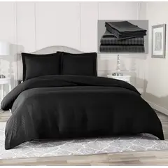 ZHOPI CO - Combo Edredon Tipo Plumon Cama Doble Beige Con Dos Fundas Y Cojines Mas Sabana Doble