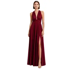 SCARLETT - Vestido Bahamas Largo de Fiesta
