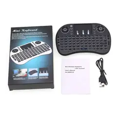 GENERICO - Mini Teclado Inalámbrico Airmouse Android Smart Tv Iluminado