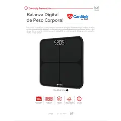GMD - BALANZA DIGITAL DE PESO CORPORAL