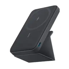 ANKER - Batería Magnética Power Bank MagGo 622 MagSafe 5000mAh Soporte Plegable USB-C iPhone - Negro