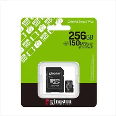 KINGSTON - Memoria Micro SD 256gb 150MBs