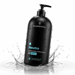 GENERICO - Lubricante Neutro Gel A Base De Agua Elemental 1000 mL