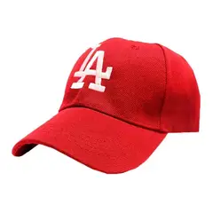 VELBROS - Gorra New York Yankees Beisbolera Ny Angeles Dodgers La Golf - Rojo