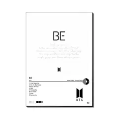 PRINTKING - Cuadro BTS - BE - 2020 42x30cm A3 Afiche Póster