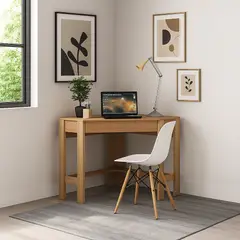 MUEBLES 2020 - Escritorio Esquinero Dallas Almendra