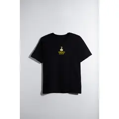 KOAJ - Camiseta negra cuello redondo del Festival Estéreo Picn Niño