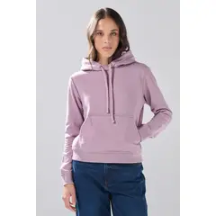 KOAJ - Buzo con capota unicolor, bolsillo delantero y cordón Mujer