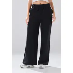 KOAJ - Pantalón unicolor jogger con bolsillos laterales y bota Mujer