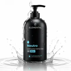 GENERICO - Lubricante Neutro Gel A Base De Agua Elemental 500 mL