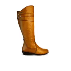 SANTORINI - BOTAS PARA MUJER KAROL CUERO MIEL