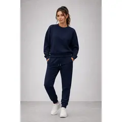 URBANISTA - SUDADERA PARA MUJER COLOR AZUL OSCURO