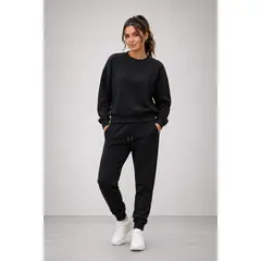 URBANISTA - SUDADERA PARA MUJER COLOR NEGRO