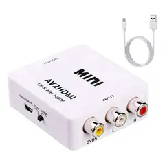 CHINA - Mini Adaptador Convertidor Rca - Hdmi av Audio Video