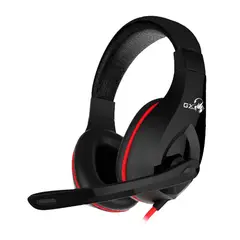 GENIUS - Audífonos Diadema Gamer GX HS-G560 Micrófono Ajustable 3.5mm PC PS5 PS4 Xbox Switch Ligero
