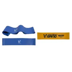GENERICO - Kit Bandas Elásticas De Resistencia Ejercicio XX Heavy Y Medium Tonifica Y Fortalece Yoga Pilate Gim