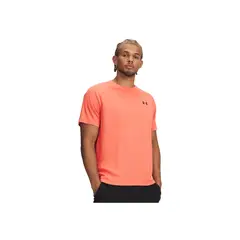 UNDER ARMOUR - Camiseta Hombre UA TECH TEXTURED SS Rojo