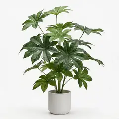POLASUP - Planta Artificial Canna Indica 100 cm Realista Decorativa Interior Exterior Sala Oficina Jardín
