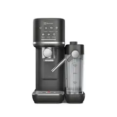 ELECTROLUX - Cafetera Espresso 1,2L Cápsula y Vaporizador de Leche Negro ECM70