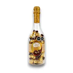 ZEUS - Botella Grande Rellena de Bombones de Chocolate 150g