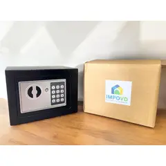 GENERICO - Caja fuerte digital de alta seguridad con código y llave