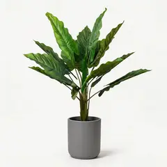 POLASUP - Planta Tropical Artificial Grande 1 m Realista Decoración Hogar Sala Oficina Sin Mantenimiento