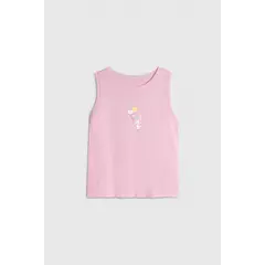 KOAJ - Camiseta para niña manga sisa con arte de Hello Kitty Niña