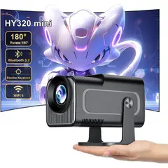COLME TECHNOLOGY HOME - Proyector 4k Portátil Smart Hy320 Mini Android Wifi 300ansi