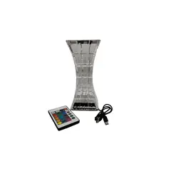 MAZUGI - Lámpara LED Decorativa Tipo Cristal RGB Luz Ambiental Moderna
