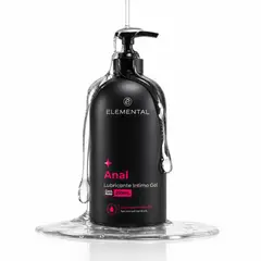 GENERICO - Lubricante Anal Premium Gel A Base De Agua Elemental 250mL