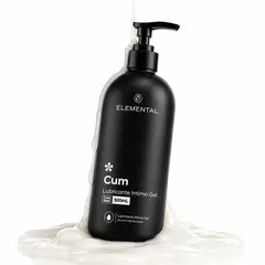 GENERICO - Lubricante Tipo Cum Premium Sabor Crema Whisky Elemental 500mL