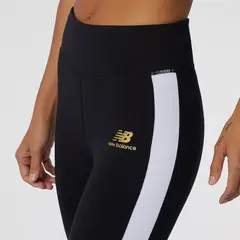 NEW BALANCE - Pantalon Originals Bk-Athletics Negro Para Mujer