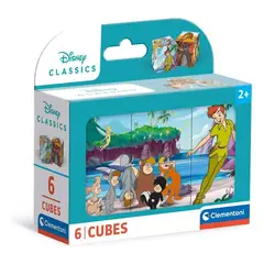 CLEMENTONI - Rompecabezas Cubos Disney Classics Para Niños