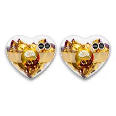 ZEUS - Corazon Relleno de Bombones de Chocolate 2und X56g