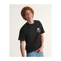 VANS - Camiseta Hombre STACKED HI SS TEE Negro