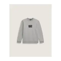 VANS - Buzo Niño STRETCH LOGO CREW Gris