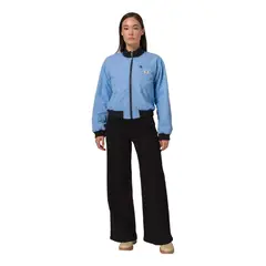 CAT - Chaqueta Mujer W NYLON BOMBER JACKE Azul