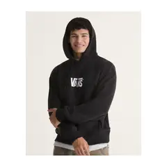 VANS - Buzo Hombre STRETCH LOGO PULLOVE Negro