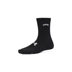 UNDER ARMOUR - Medias Mujer SSNTL NV MID CREW 3P Negro
