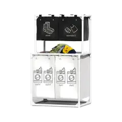 GENERICO - Cesta Para La Ropa Sucia Para Lavandería X4