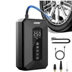 GENERICO - Compresor de Aire Portátil Recargable Digital 150 PSI para Auto Moto