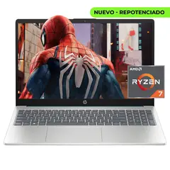 HP - PORTATIL - AMD RYZEN 7 7730U - RAM 64GB - SSD 1TB M.2 - 15.6" Full HD - MOONLIGHT BLUE