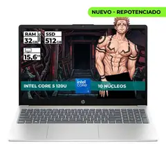 HP - PORTATIL INTEL CORE 5-120U 32GB RAM 512GB SSD 15.6 FHD