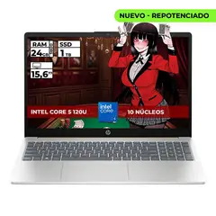 HP - PORTATIL INTEL CORE 5-120U 24GB RAM 1TB SSD 15.6 FHD