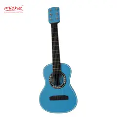 NACIONAL - GUITARRA ACUSTICA MICHE 22 PARA NIÑO AZUL CLARO