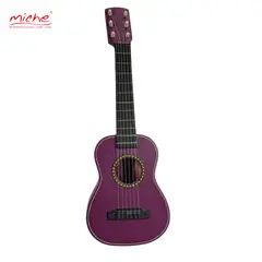 NACIONAL - GUITARRA ACUSTICA MICHE 22 PARA NIÑA LILA