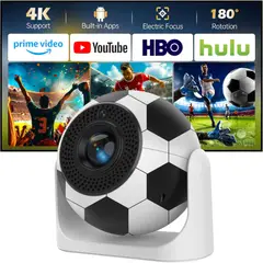 COLME TECHNOLOGY HOME - Mini Proyector Android 4K Enfoque Automático 200 Ansi Jy360