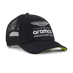 PUMA - Gorra Deportiva Original Amf1 Trucker Negro Para Hombre