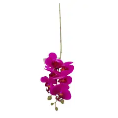 GENERICO - Set x3 ramas de flor de orquídea 6 puntos